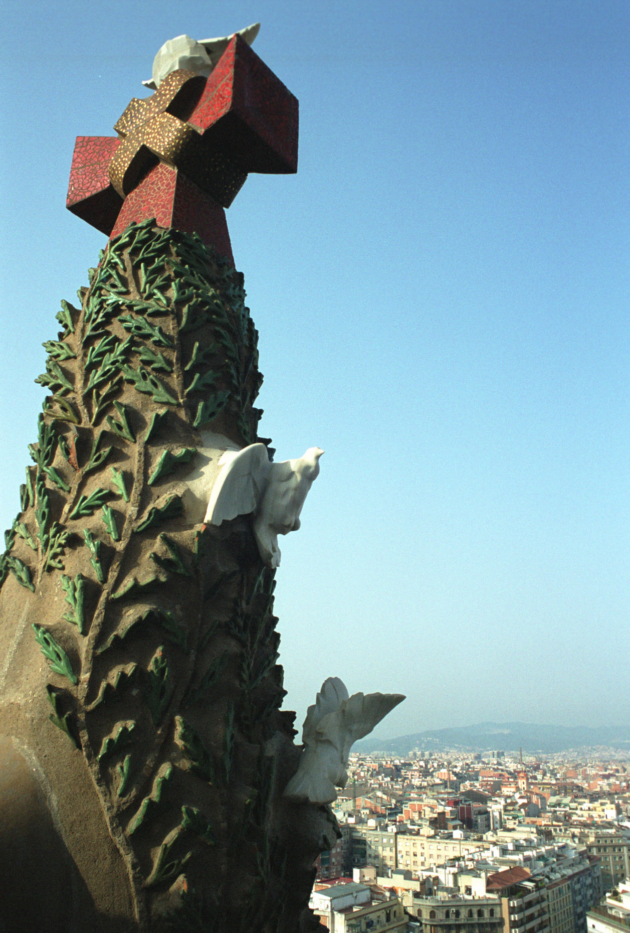 Barcelona z výšky